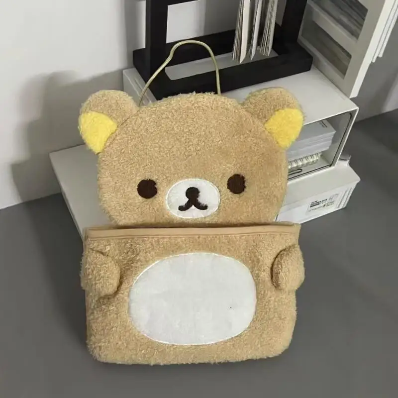 Kawaii plush hanging storage bag, wall mounted storage bag with hanging rope, bedroom door, cabinet item storage - view 3