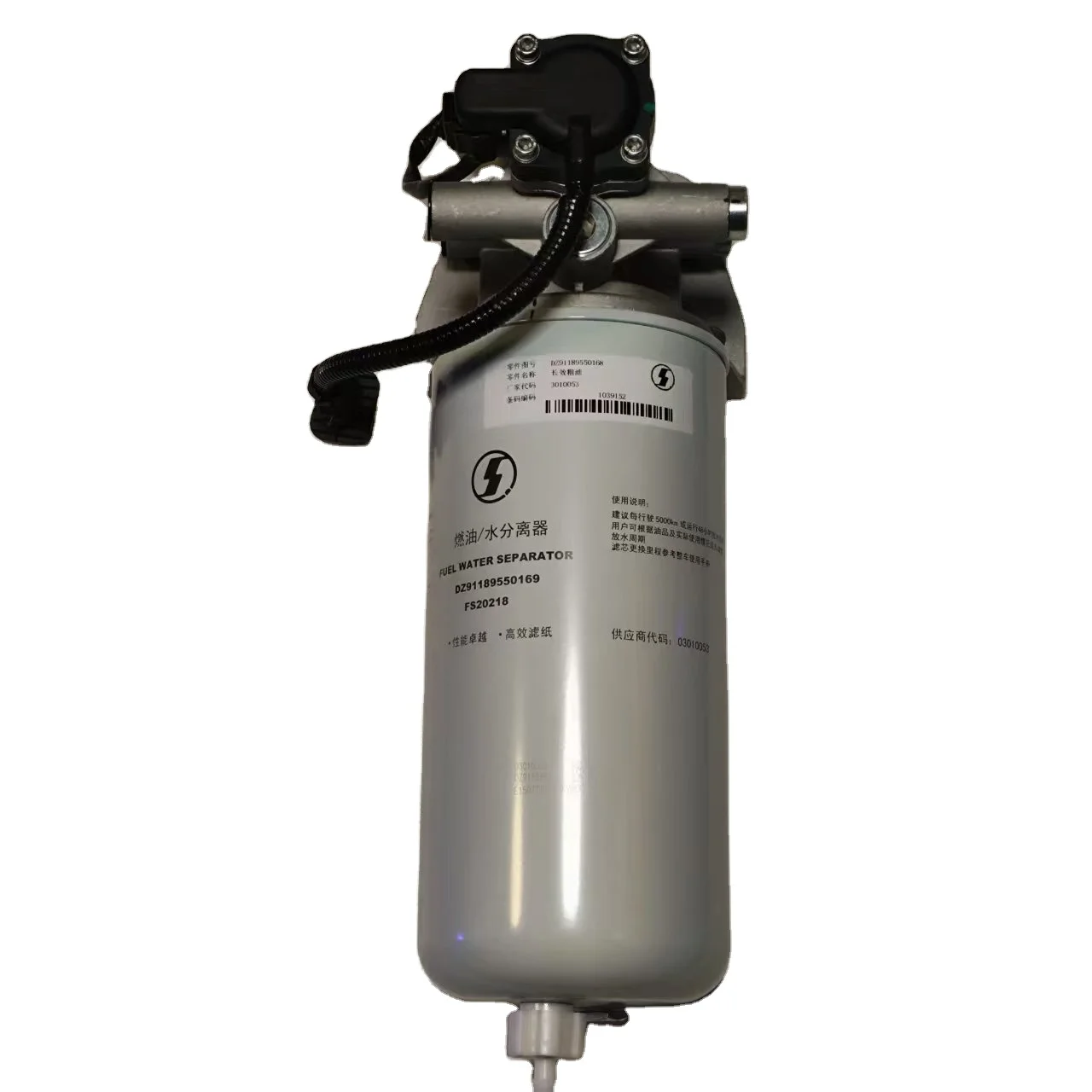 

DZ91189550169 Brand New High Quality Fuel Coarse Filter Element for Shacman Full Series Truck Custom Packaged Air Filters