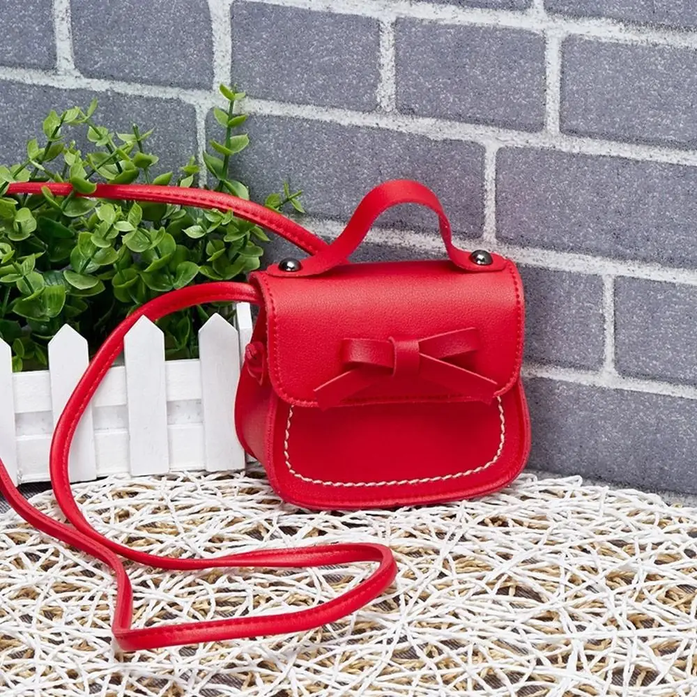 Solid Color  Messenger Bags Little Girl  Purses and Handbags Small Coin Pouch Mini Crossbody Bag Toddler Purse