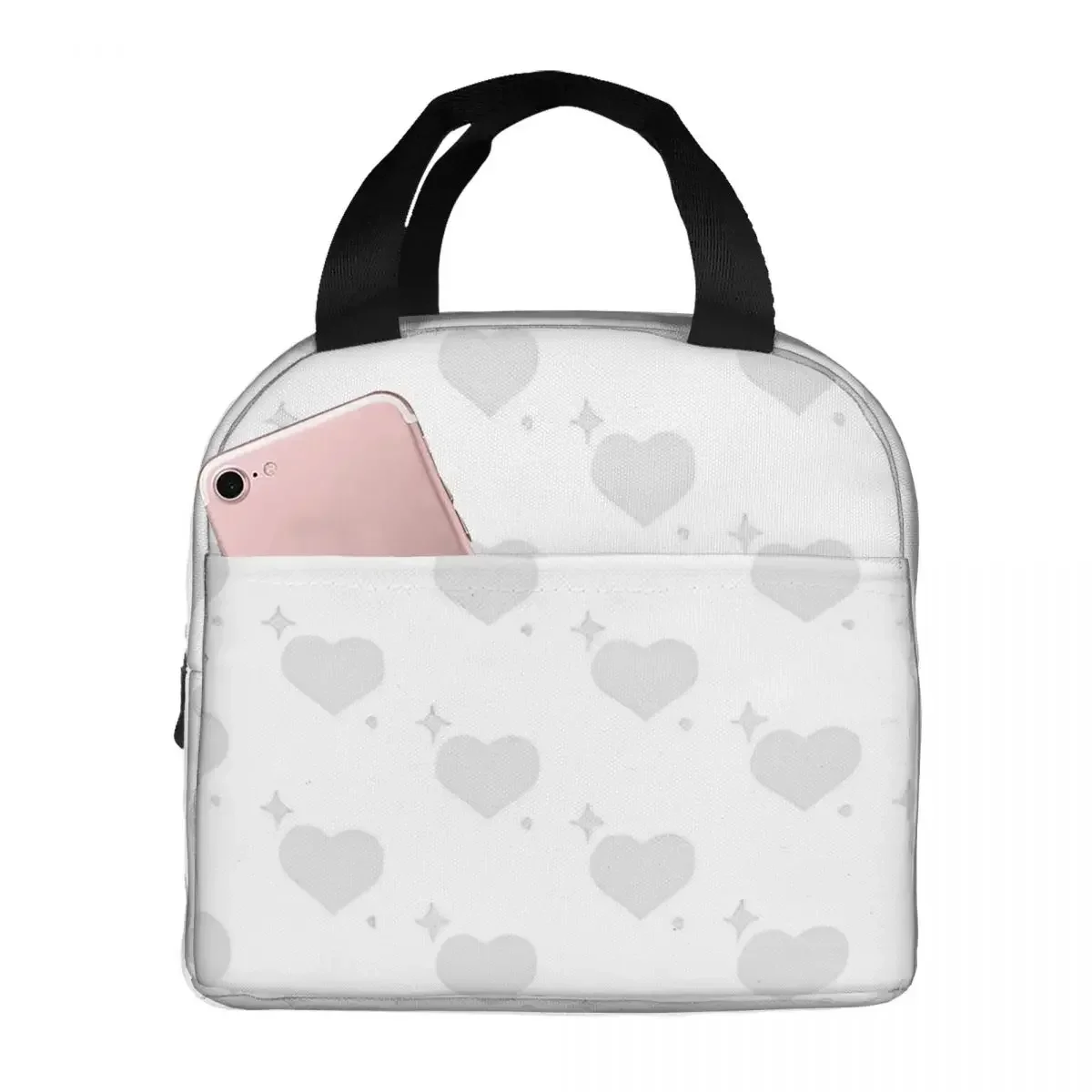 Mystic Messenger Zen Heart Insulated Lunch Bags Leakproof Lunch Container Cooler Bag Tote Lunch Box Work Picnic Food Storage Bag