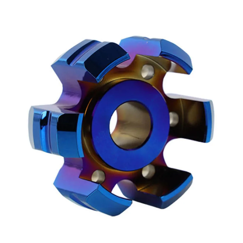 Custom Turning Turned Motorbike Plating Anodized Aluminum Bike Headset Washer CNC Precision Cnc Custom rainbow Parts