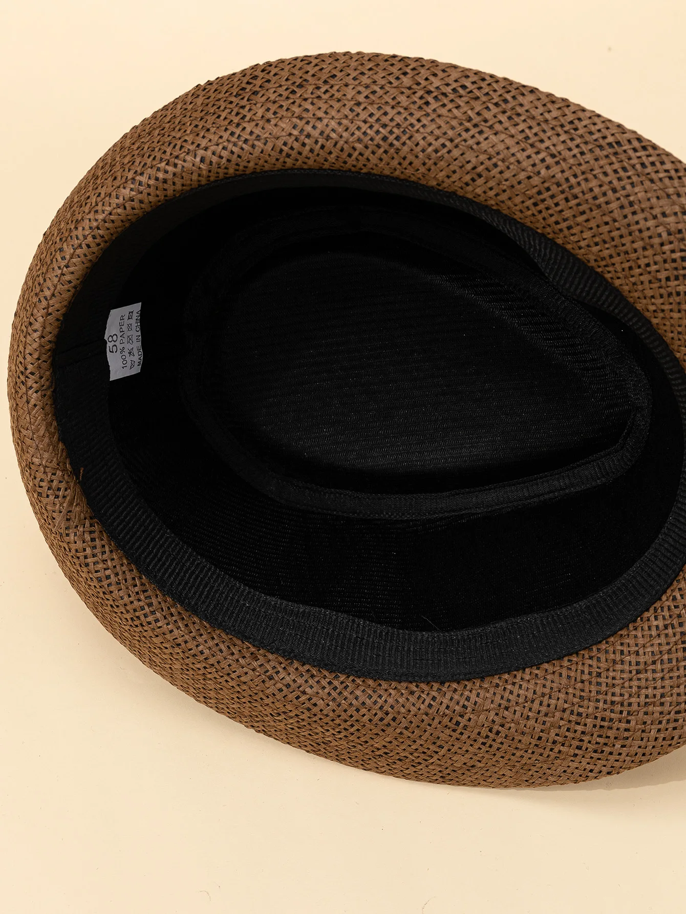 Men's Top Hat Fashion Korean Sun Hat Summer Thin Hat Men's Summer Sunshade Hat Outdoor Sunscreen Jazz Hat Straw Hat