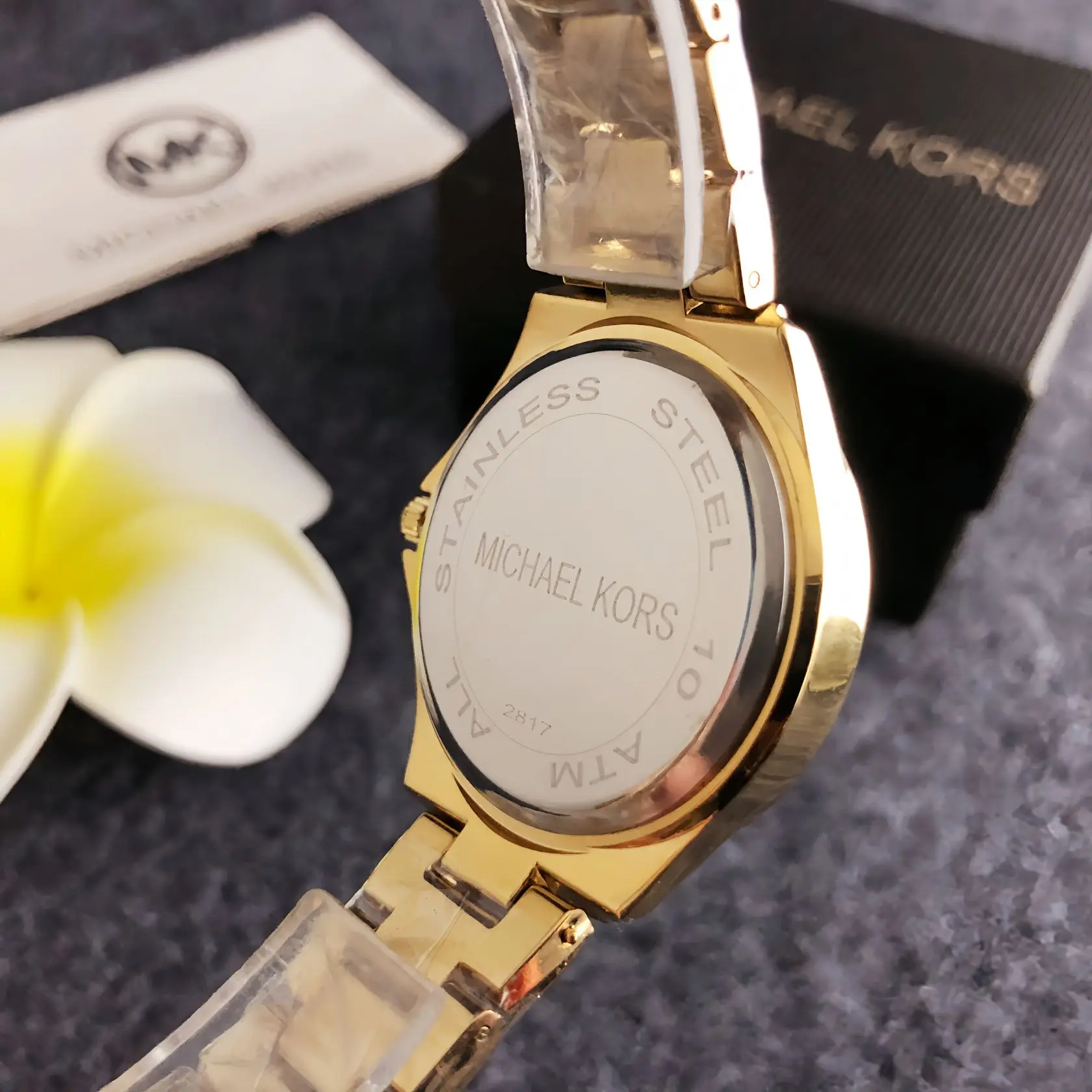 Michael Kors Ladies Watch Luxury Business Design Quartz Watch Fashion Casual Alloy Multifunctional Timing Watch Gift for Women