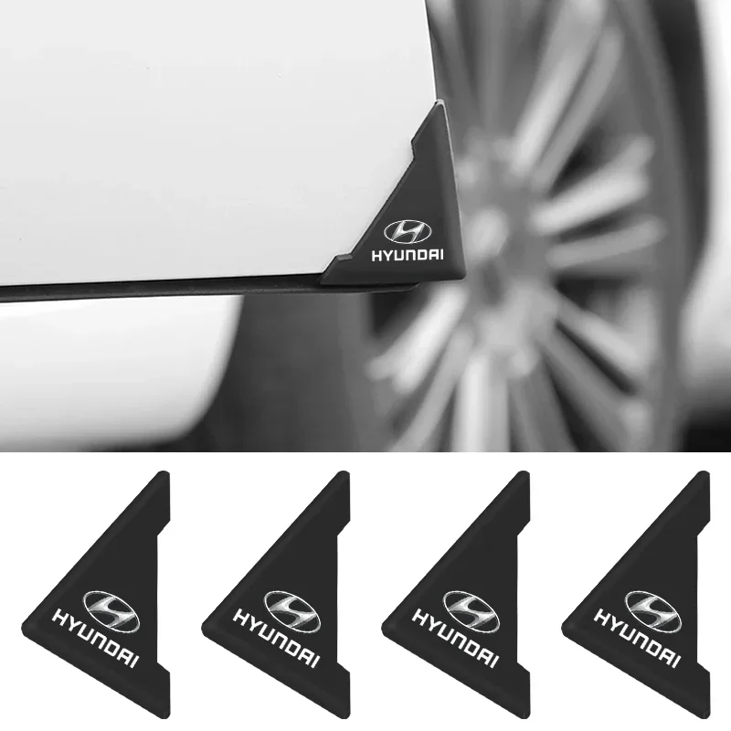 2 قطعة غطاء زاوية باب السيارة واقي مصد السيارة المضادة للخدش لشركة هيونداي i10 إلنترا جيتز سوناتا تيراكان توكسون كوبيه Trajet ماتريكس #1