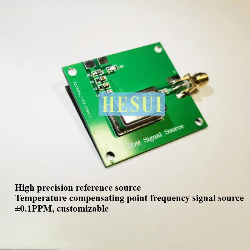 

Высокоточный эталонный источник 120 МГц. Часы с добавлением температуры. Точечная частота 100 м. Можно настроить.