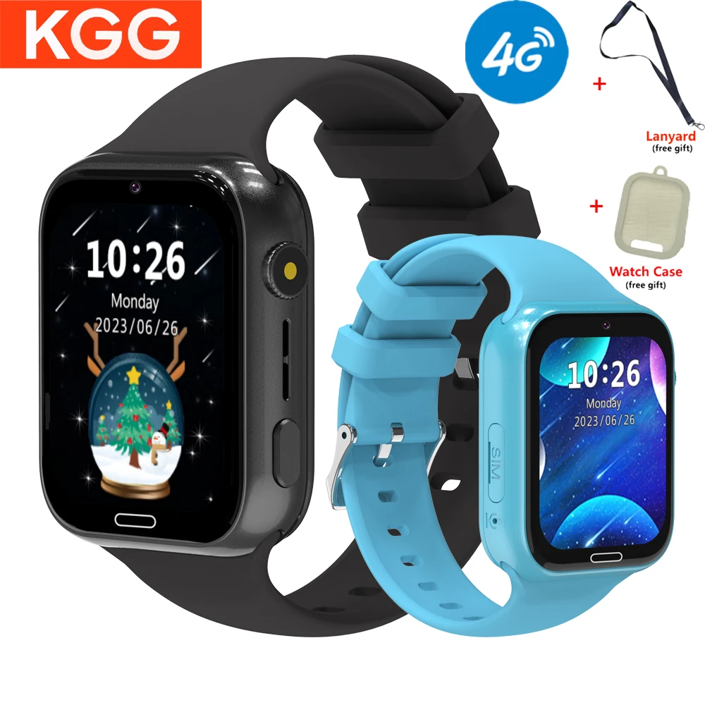 4G Kids Smart Watch WiFi LBS Tracker Location Games Video Call Camera SOS Waterproof Call Back Sim Card Children Smart Watch