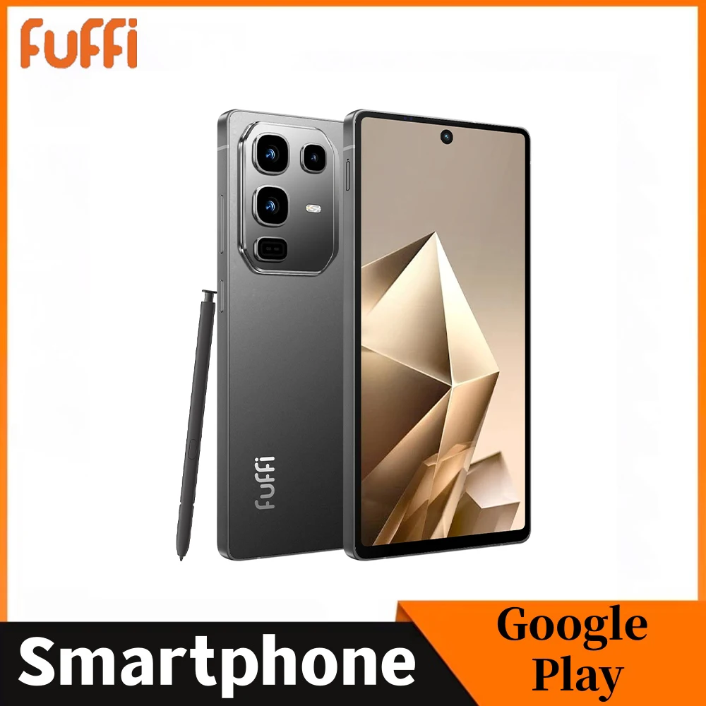 FUFFI Global Vision S25 Pro Smartphone Android 4100mAh 12GB RAM 512G ROM 6.8 Inch Phone 720x1600HD 32MP 4G Network Mobile Phones