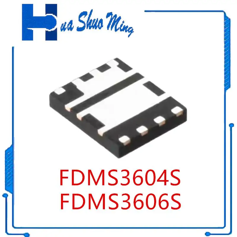 10Pcs/Lot  FDMS3606S DB27AH  22CA N9CC  FDMS3604S  DB07AA 22CA N7CC QFN8