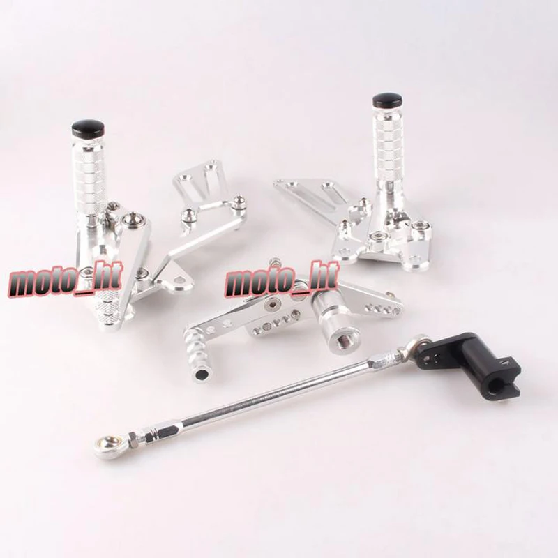 Motorcycle Adjustable Shift Brake Rear Set Footpegs Foot Rest Peg For Honda CBR1000RR 2008 Spare Parts Pair