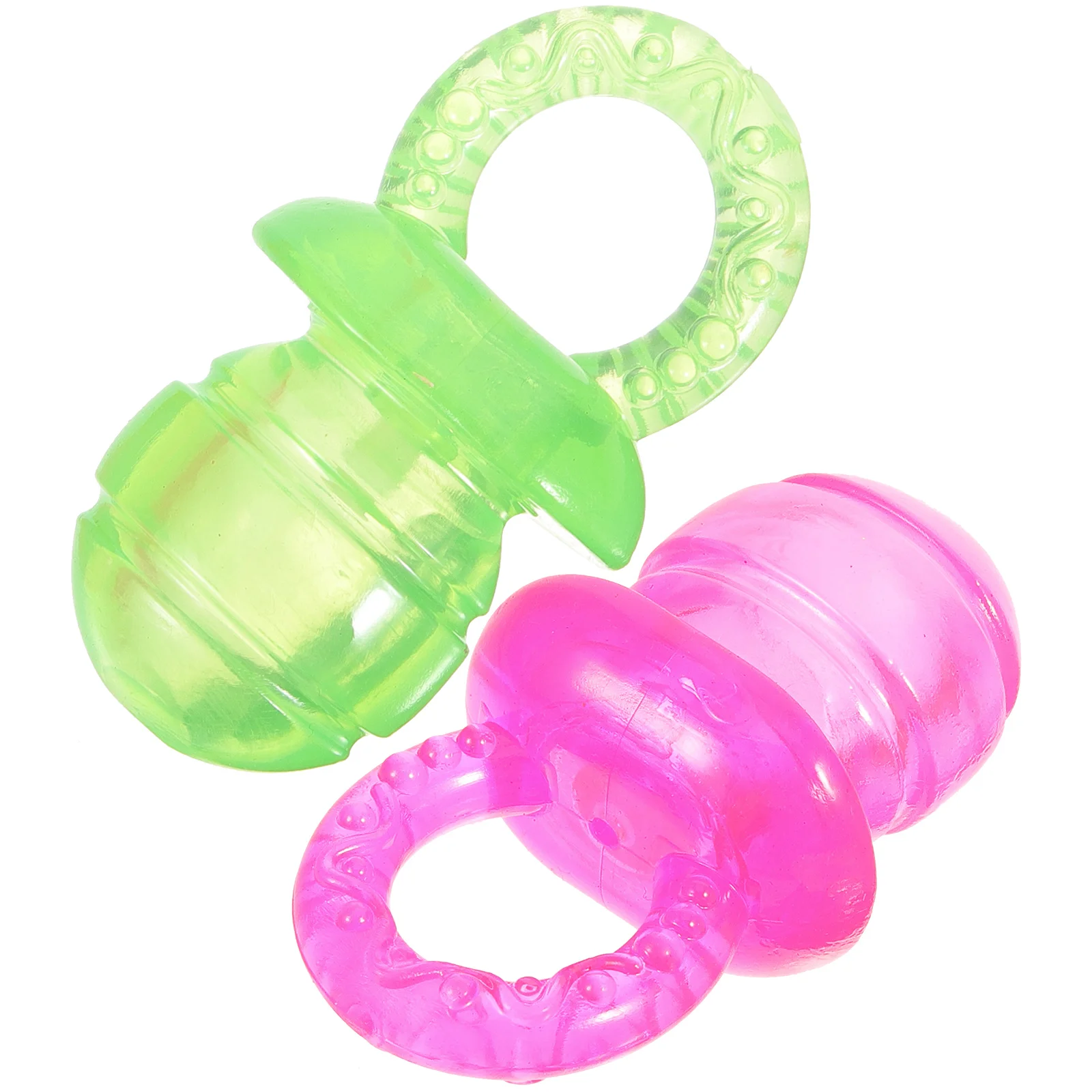 2pcs Pet Teether Chew Toy Dogs Teething Toy Colorful Interactive Pet Puppy Toy for Small Medium Dog pacifiers