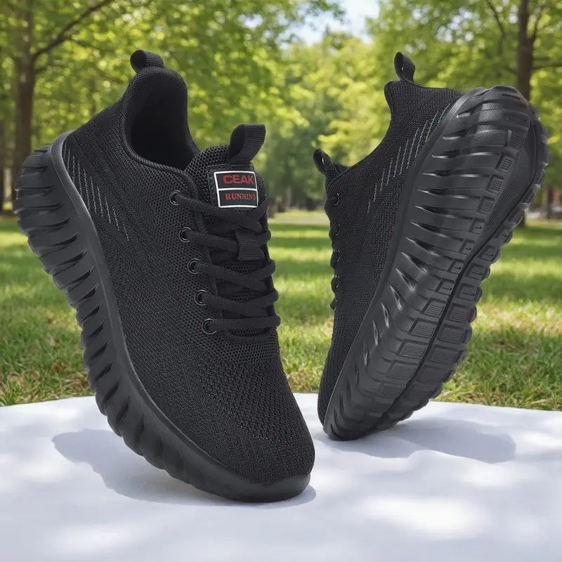 

New casual men's shoes mesh breathable fashion running shoes soft and comfortable daily outdoor leisure sports men's shoes