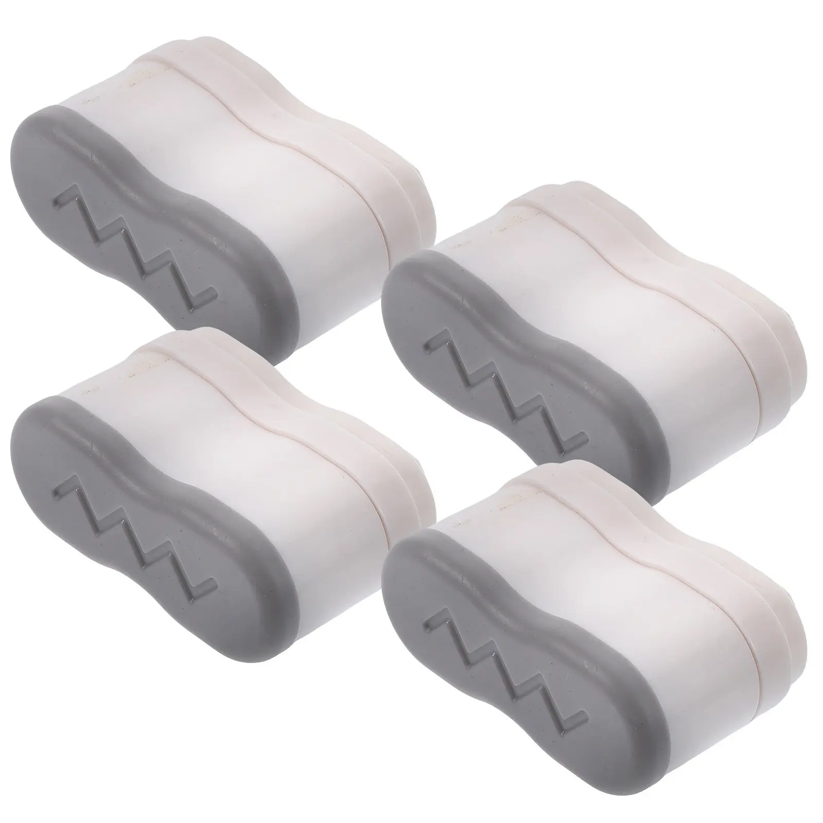 Plastic Bidet Toilet Seat Bumpers Stable Sturdy Self Adhesive Toilet Part Pads for Bathroom Accessories Replacement