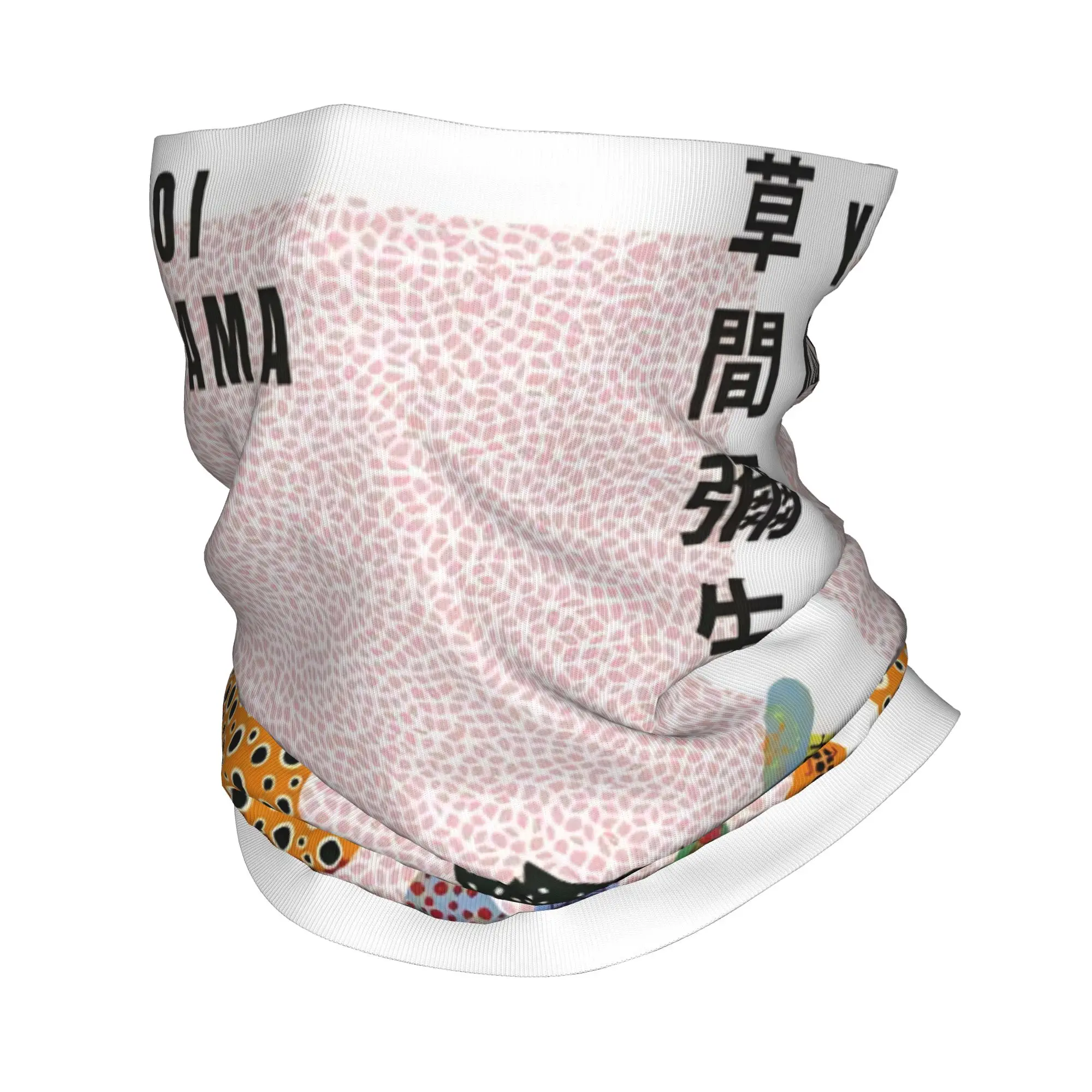 Yayoi Kusama Pumpkin Classic Artists Bandana Neck Warmer Women Men Winter Ski Tube Scarf Gaiter  Face Cover