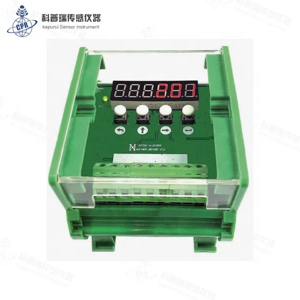 Load Cell Control Indicator Unit Guide Rail weighing Force Measuring transmitter