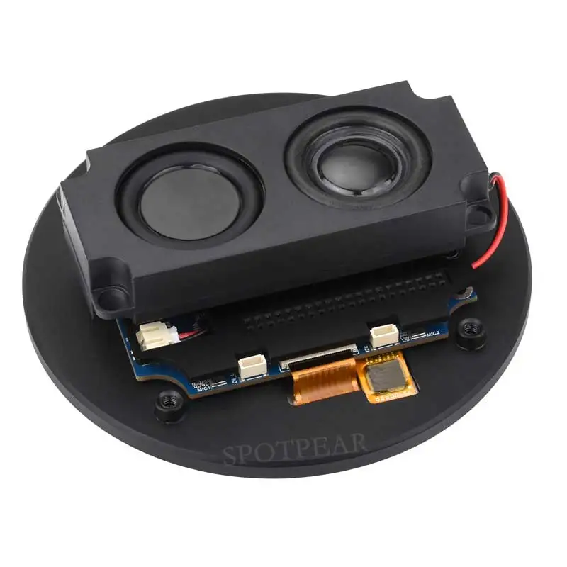 ESP32 P4 Development Board 4 Inch LCD Circular Display Touch Screen Dual Microphone