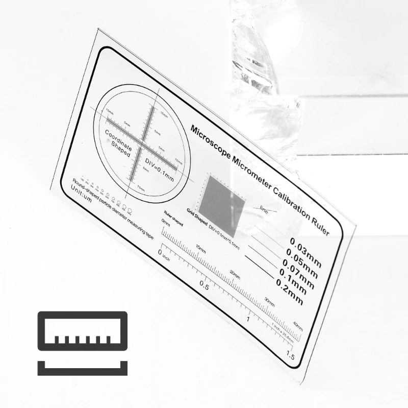 Control Tool Lightweight Scale Tool Calibration Tool Magnification Adjuster for Detailed Examination in Scientific
