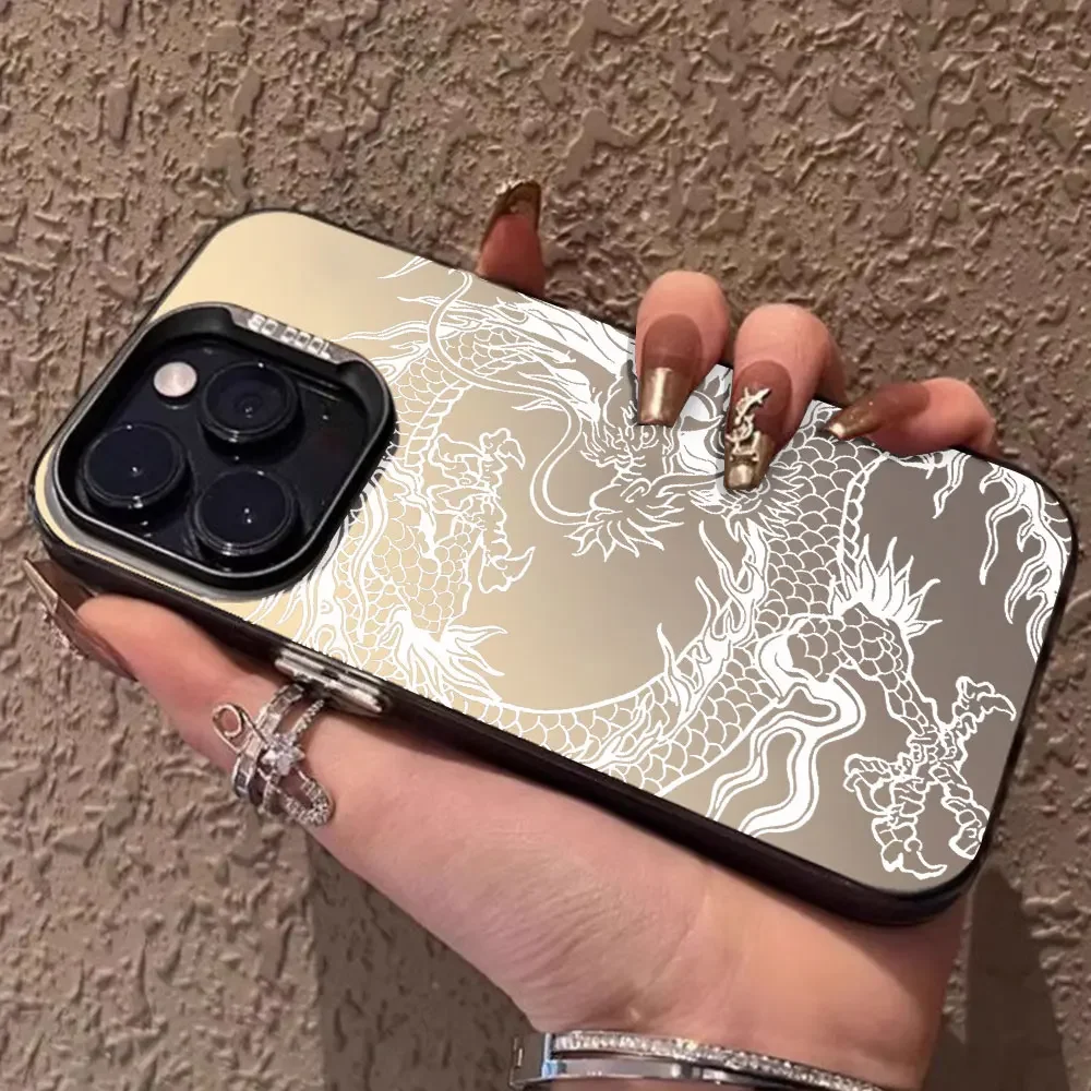 Luxury Dragon Case For Samsung Galaxy A55 A54 A34 A15 A35 A33 A53 A14 A25 A24 A23 5G Phone Cases Jump3 Shockproof Protect Cover
