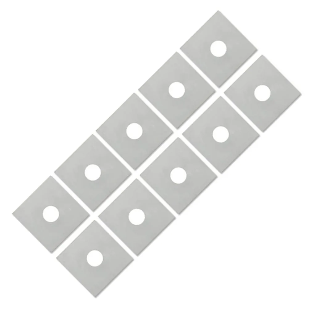 Quadrado Reto Carbide Insere para Carpintaria Carbide Inserir a Lâmina 12 mm 12x12x1.5 mm Versátil 10 Pcs