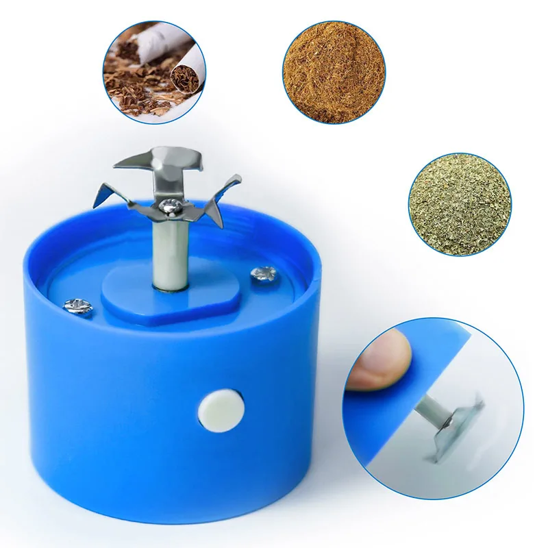 MERCURY Protable Electric Tobacco Grass Grinder USB Charging Shredder Crusher Grinders for Smoking Pipe Home Smoke Accessories