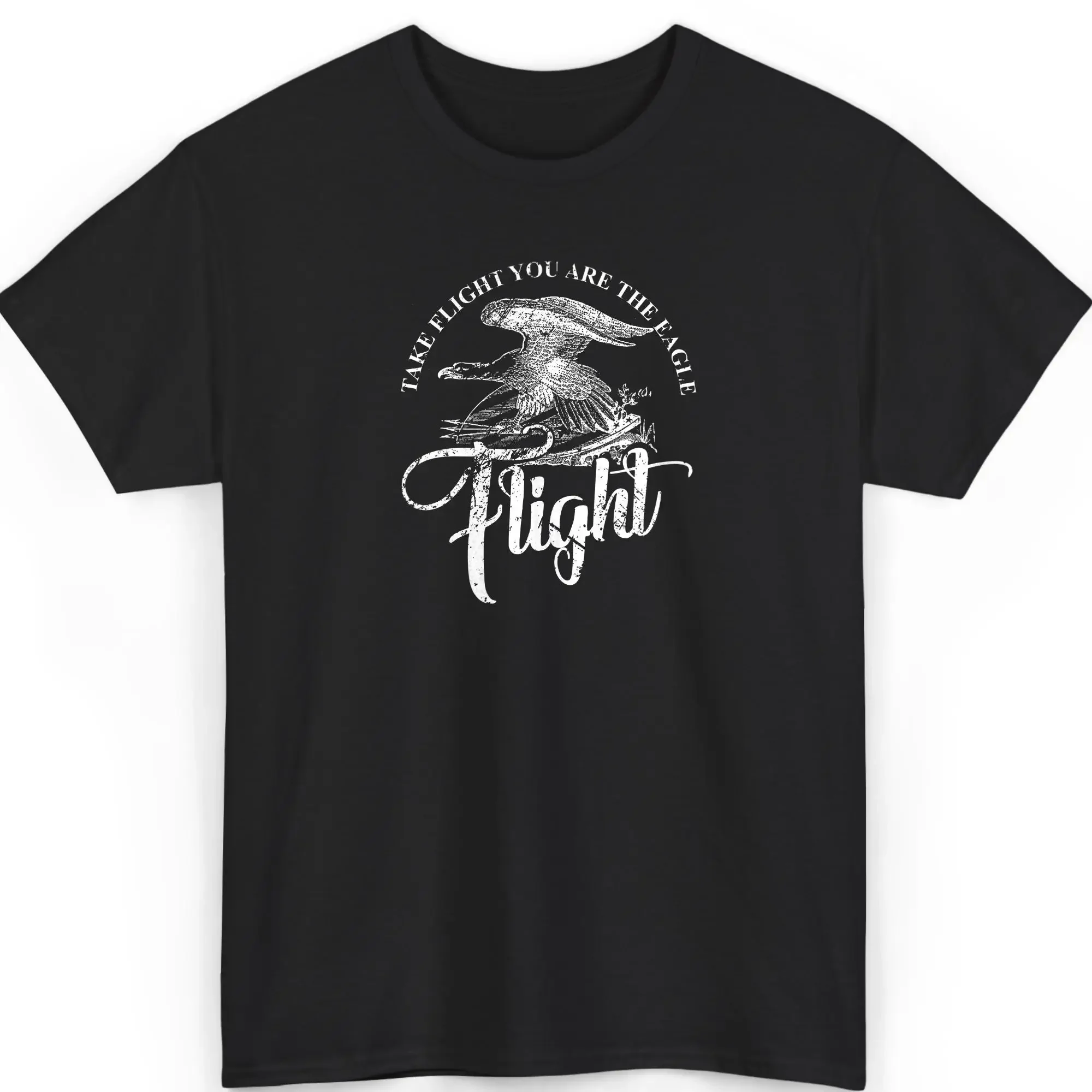 Take Flight You Are the Eagle T-Shirt, inspirierendes, motivierendes Design für Naturliebhaber