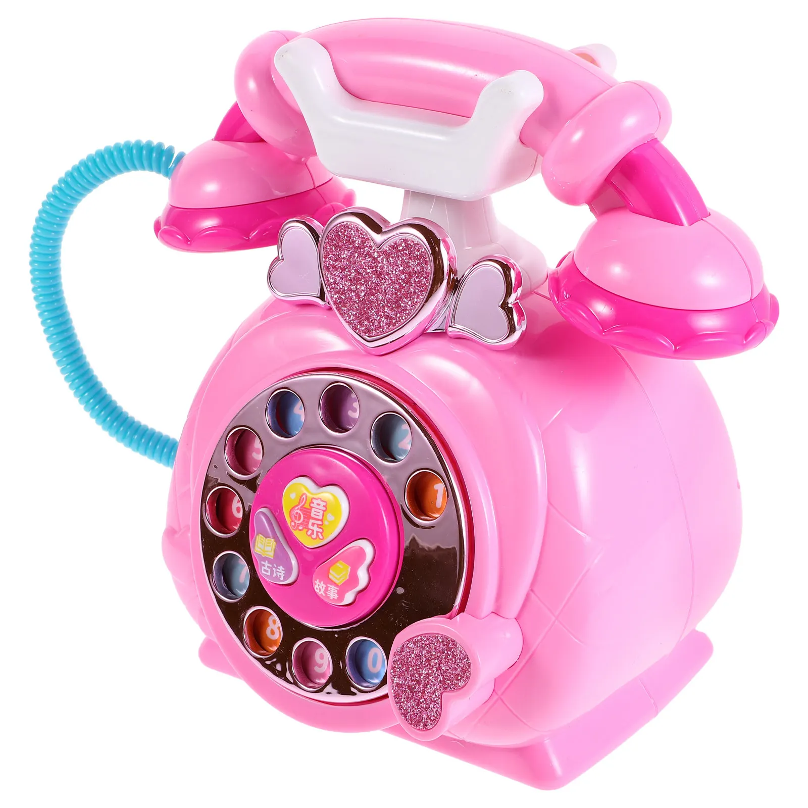 

Children's Educational Story Machine Music Phone Interactive Pretend Play Develop Language Cognitive Skills Simulation Telephone