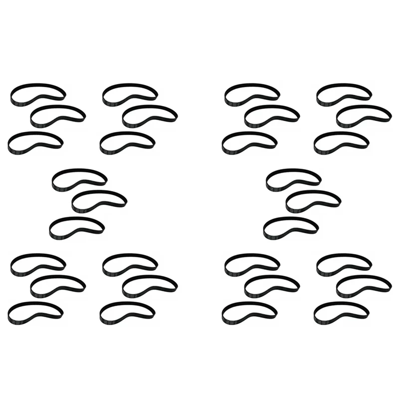 

ABLB-30Pcs -390-12 Drive Belt Durable Thickened Rubber Drive Belt Accessories For Electric Bike E-Bike Scooter Motorcycle