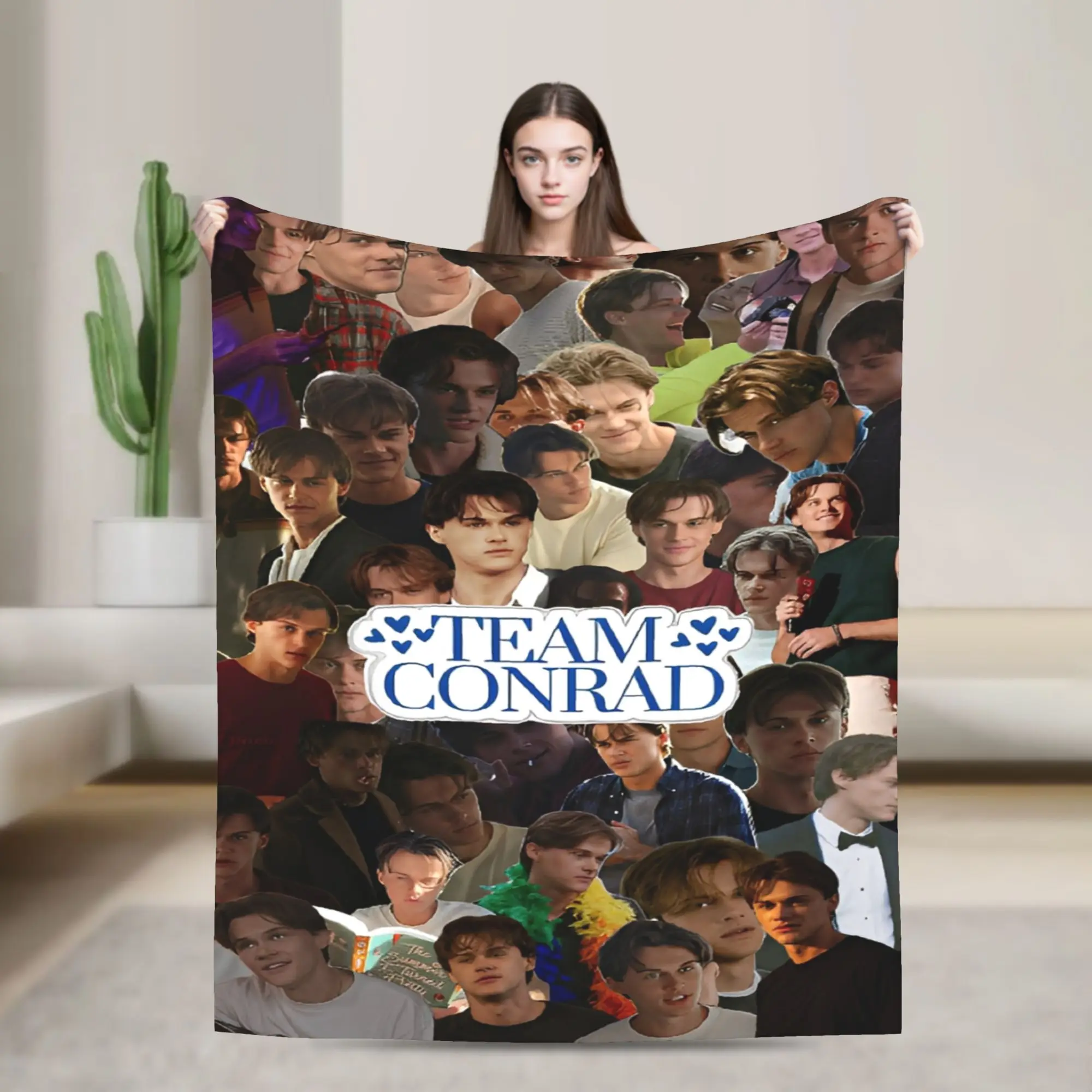 Cozy The Summer I Turned Pretty TSITP Blanket Accessories Sofa Decorative  Throw Blankets Soft Fleece for Travel