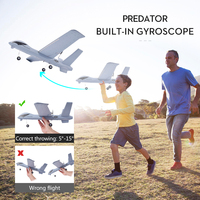 Z55 Z51 DIY Glider RC Airplane 660mm Wingspan 2.4G 2CH EPP Foam Material Hand Throwing RTF Built-In Gyro For Kids Beginners