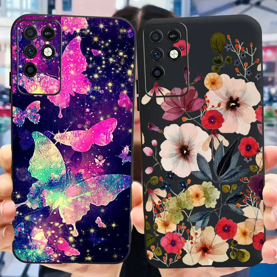 For Infinix Note 10 X693 Phone Case Fashion Printing Soft Silicon Back Cover For Infinix Note 10 Pro X695 Note10 10Pro Bumper