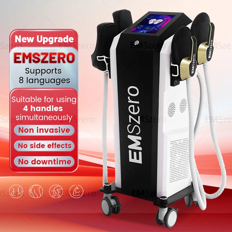 6500W 200HZ Fat Removal Body Contouring Machine Muscle Stimulation Ems Body Sculpt Machine EMSZERO