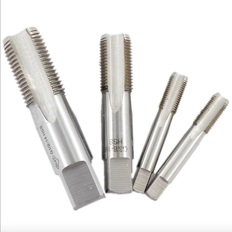 1PCS Left/Right Conical Pipe Straight Groove Tap ZG/PT/RC1/16-28 1/8 3/8-19 1/4 3/4 5/8 7/8  1/2-14 1' 2'-11 Screw Threading Tap