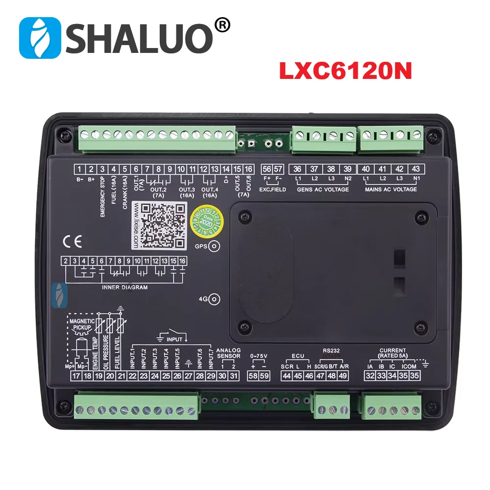 LIXiSE LXC6110N LXC6120N Diesel Generator AMF Controller Panel LCD Auto Start Stop Control Module For Genset Parts