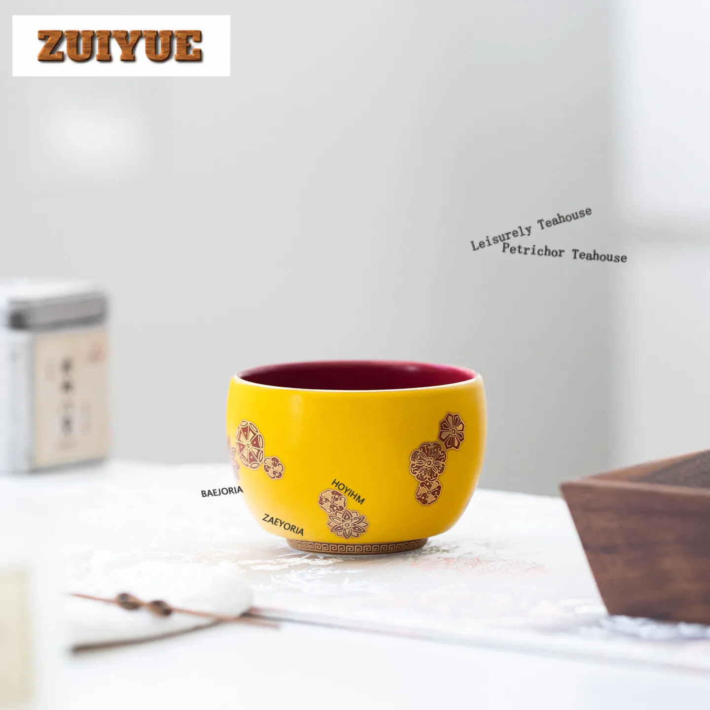 140ml Baoxiang Blumen Teetasse Elegante Teeschale Einzeltassen Teeverkostungs- und Dufttasse Chazhan Meistertassen Teeset Zubehör Handwerk