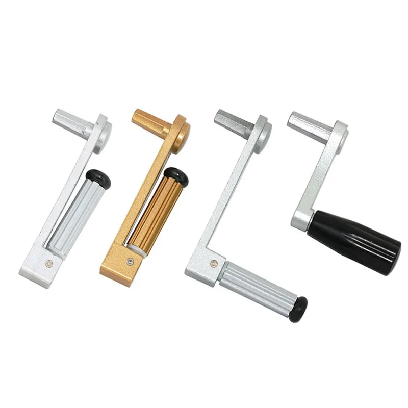 1PCS Hexagonal Manual Drying Rack Handle Four Tooth Balcony Hand Crank Hardware Accessories For Home Garden