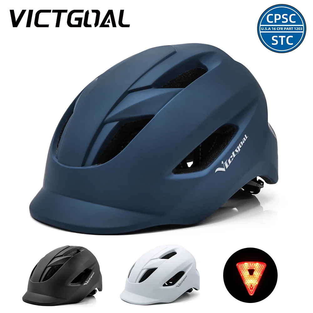 VICTGOAL Urban Commuter Road Bike Helmet Men's Women's Electric Bicycle Helmet Scooter MTB Racing Cycling Riding Safety Helmets