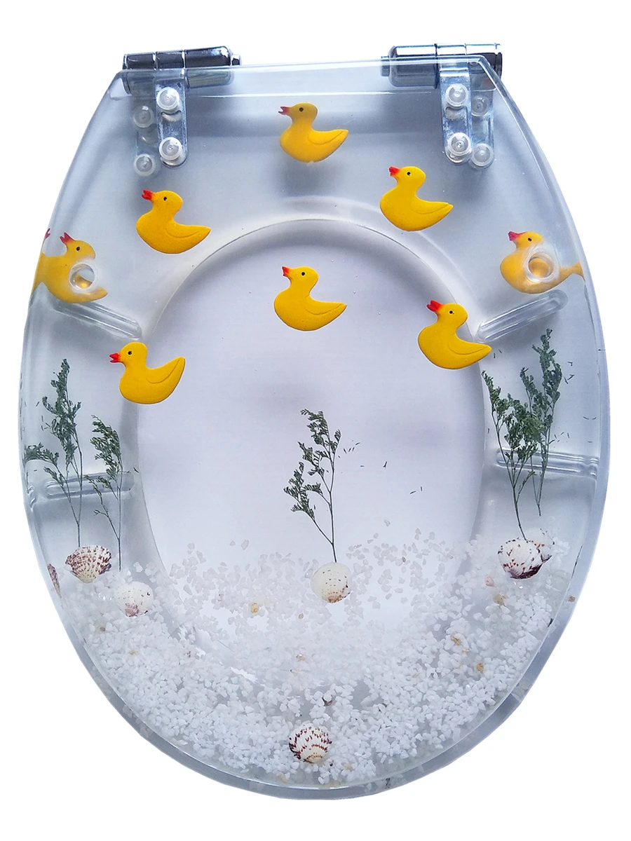 

Colorful Toilet Seats Cover Resin Material Suit For O U V Sharp toilet TBC202