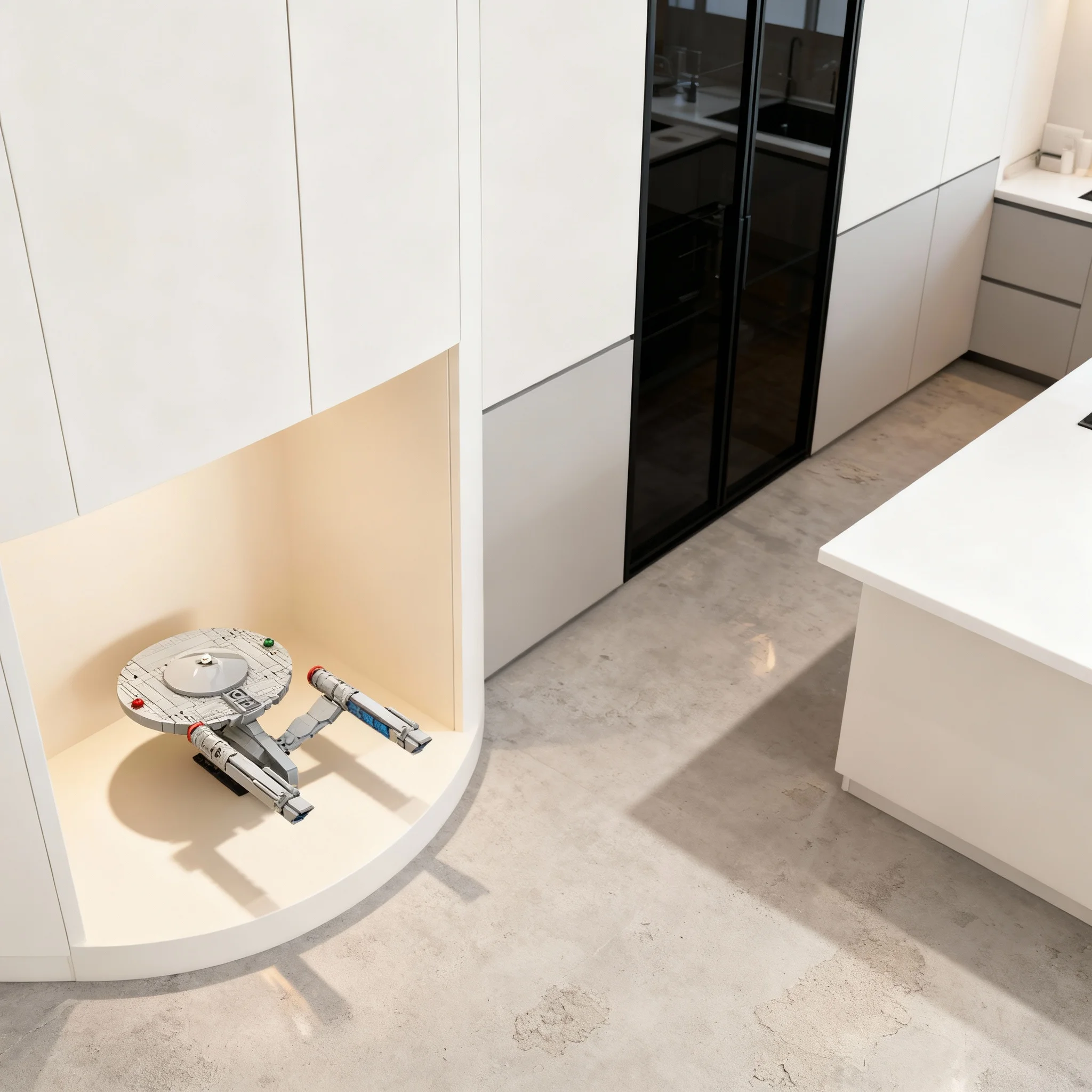 

322 детали MOC Конструктор «Космический корабль «Конституция» (Star Trek)», развивающая игрушка, подарок на Рождество, обучающий конструктор