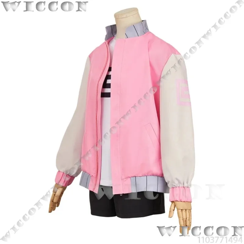 أزياء شاوتانغ رو أنيمي ساكاموتو دايز التأثيرية شعر مستعار أحمر طويل معطف وردي صيني مافيا فتاة بدلة نسائية للهالوين Roleplak؛ 3، c'5.b؛ 8' #3