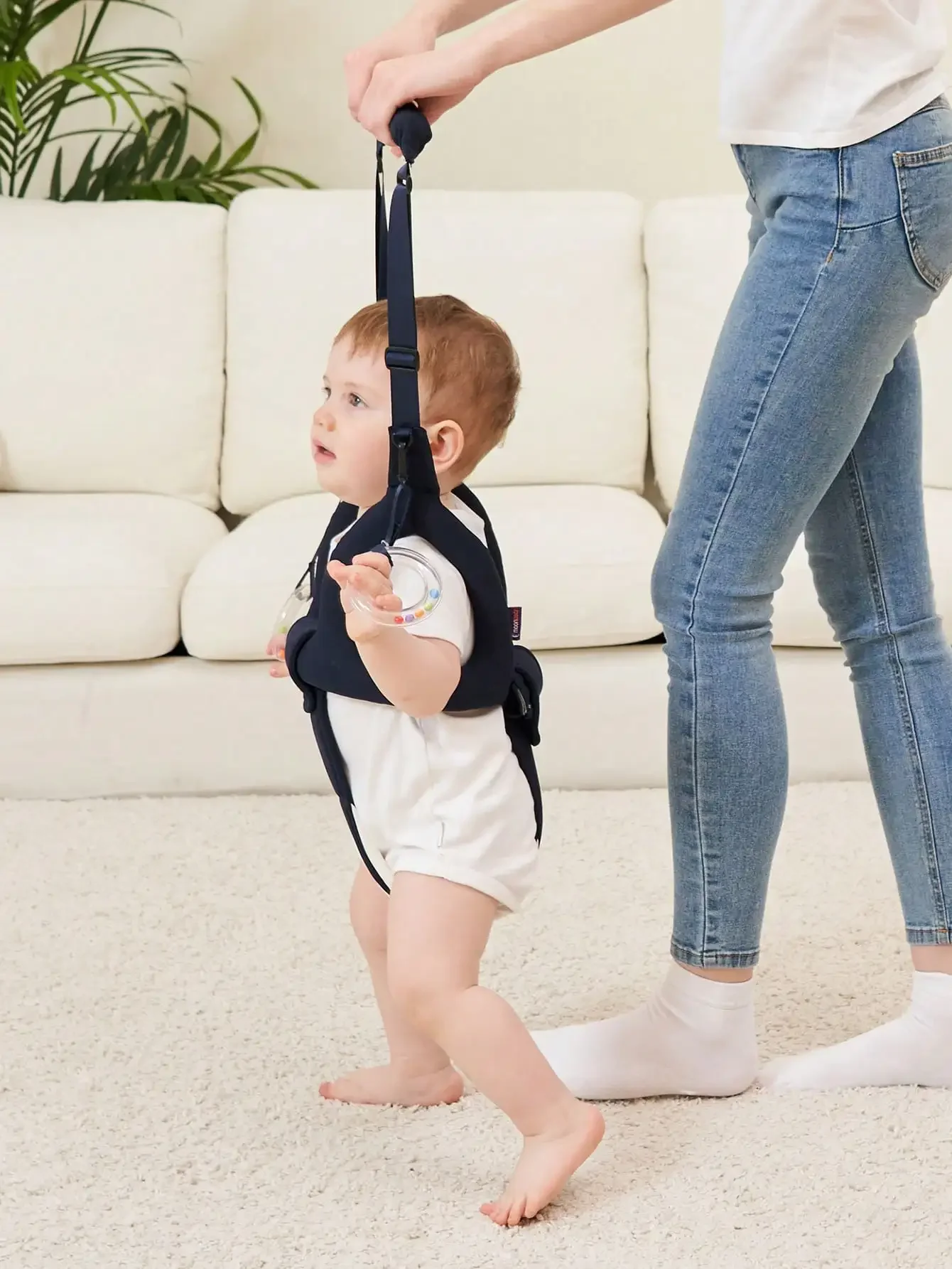 Imbracatura da passeggio per bambini-aiutante per girello portatile per bambini-cintura per assistente per imbracatura per girello per bambini-aiuta a camminare per bambini