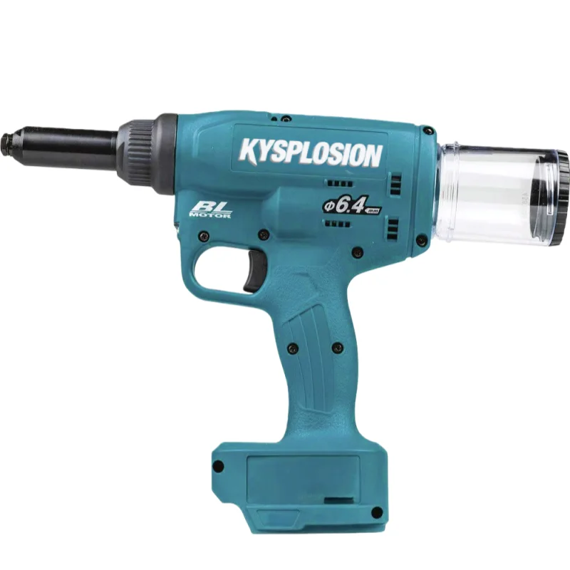 مسدس برشام صناعي لاسلكي طويل السكتة الدماغية 30 مم أداة طاقة بقوة السحب 20KN لبطارية ماكيتا 18 فولت #2