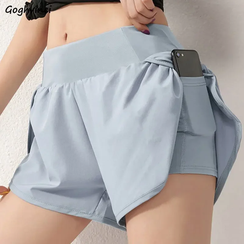 

Спортивные шорты женские для бодибилдинга с высокой талией летние винтажные женские универсальные эластичные модные повседневные шорты в корейском стиле повседневные эстетичные