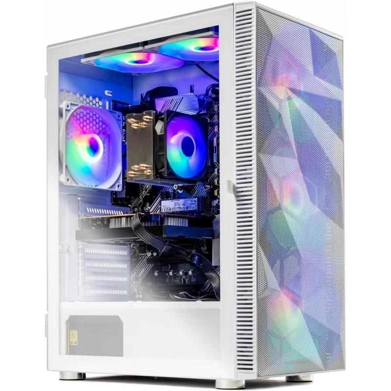 Storm Gaming PC, Ryzen 7 7700 3.8GHz,  RTX 5050 8GB, 1TB NVMe SSD, 16GB DDR5 RAM 6000, 650W Gold PSU, W