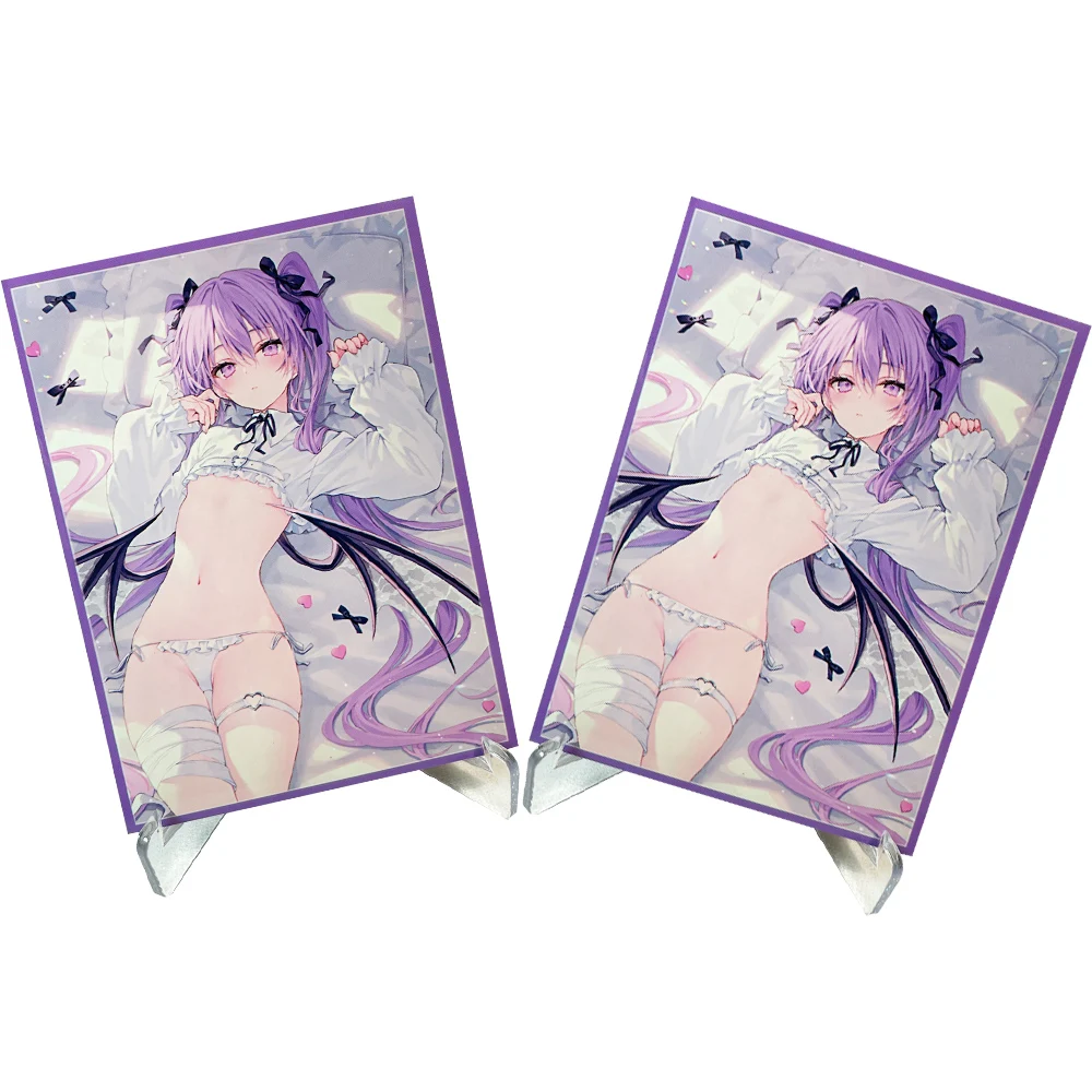 60 PCS 67X92mm Practical Art Anime Card Sleeves for MTG Top Loading Board Game Card Holder Game Trading Card Protector