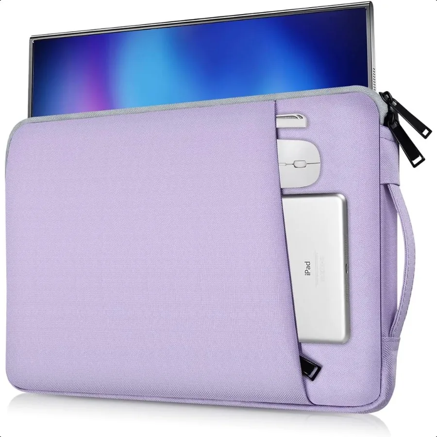 

Portable Monitor Case 15.6 Inch Carrying Laptop Computer Bag Compatible with KYY Lepow GTEK ViewSonic ZSCMALLS AOC 15.6 Inch Po