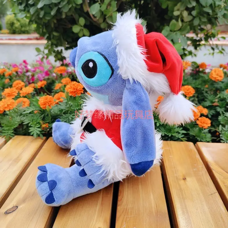 Disney Cartoon Lilo & Stitch 626 Christmas Stitch Plush Toys Stuffed Animal Doll Lovers Gift Fr A Child