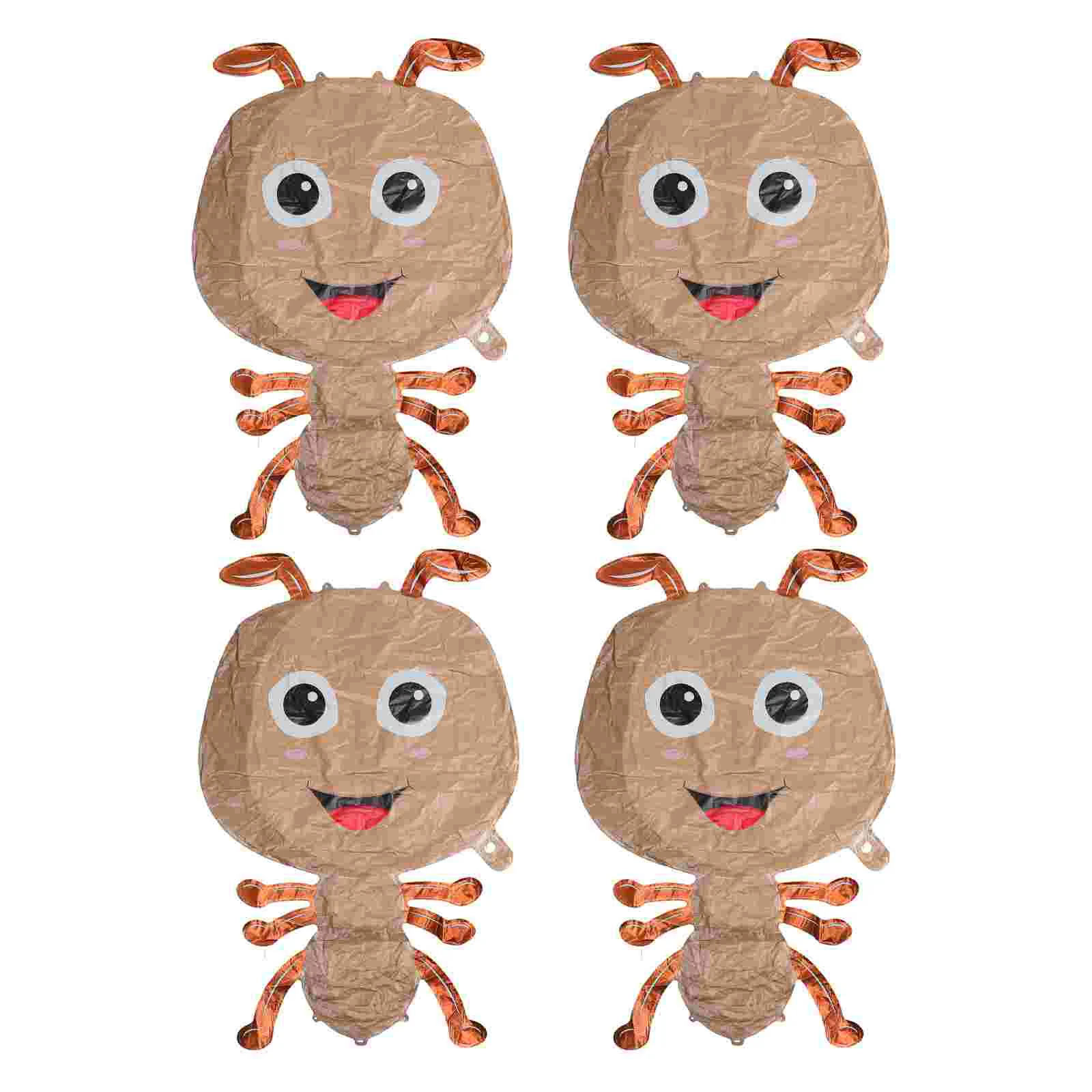 Ant Decorations Animal Balloon Toys Balloons Ornaments Cartoon Brown Foil Baby Boy