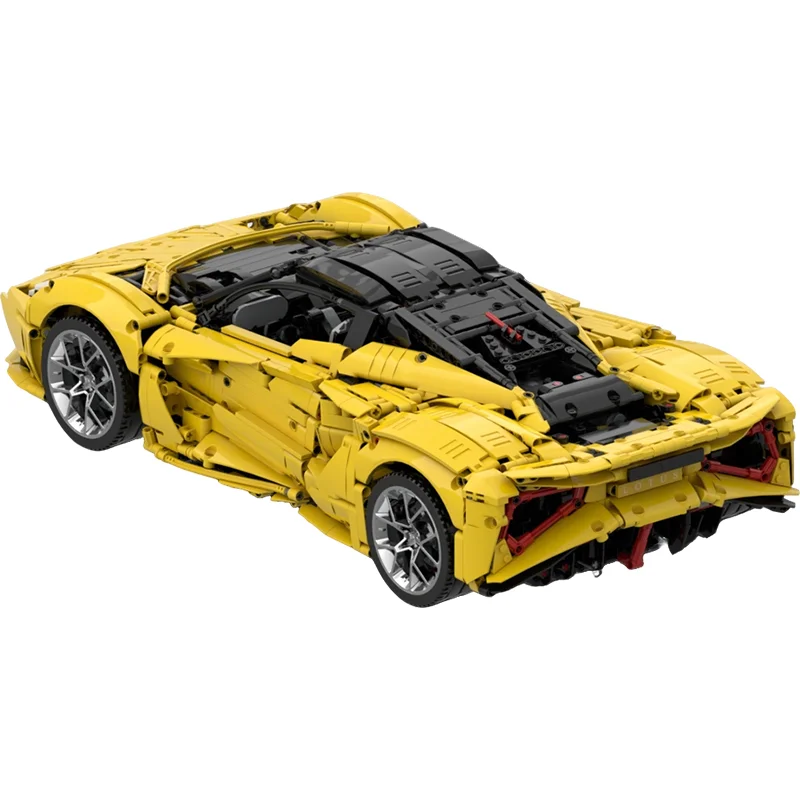 3715pcs MOC Technical Lotus Evija 1 8 RC Model Building Blocks Toys Construction Christmas Gift Assemble Creative Idea Education