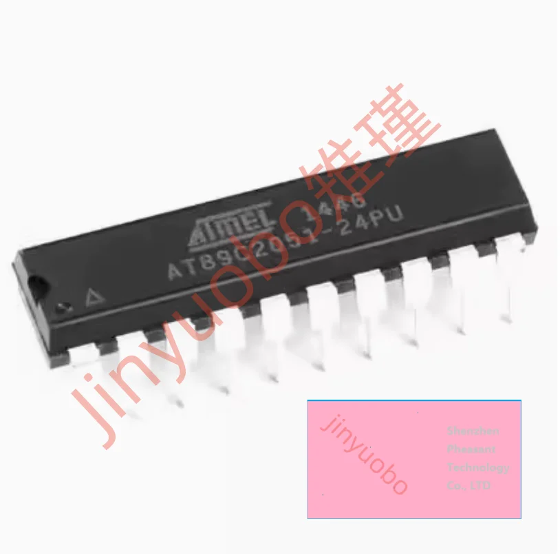 5-10 PCS Novo microcontrolador flash AT89C2051-24PU/PI/PC DIP20 8 bits