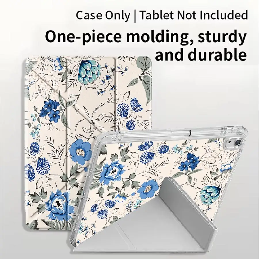 capa-floral-azul-para-ipad-mini-6-7-air-4-5-m3-m2-m4-11-polegadas-pro-2025-11ª-10ª-9ª-8ª-7ª-129-polegadas-com-suporte-dobravel-y-fold