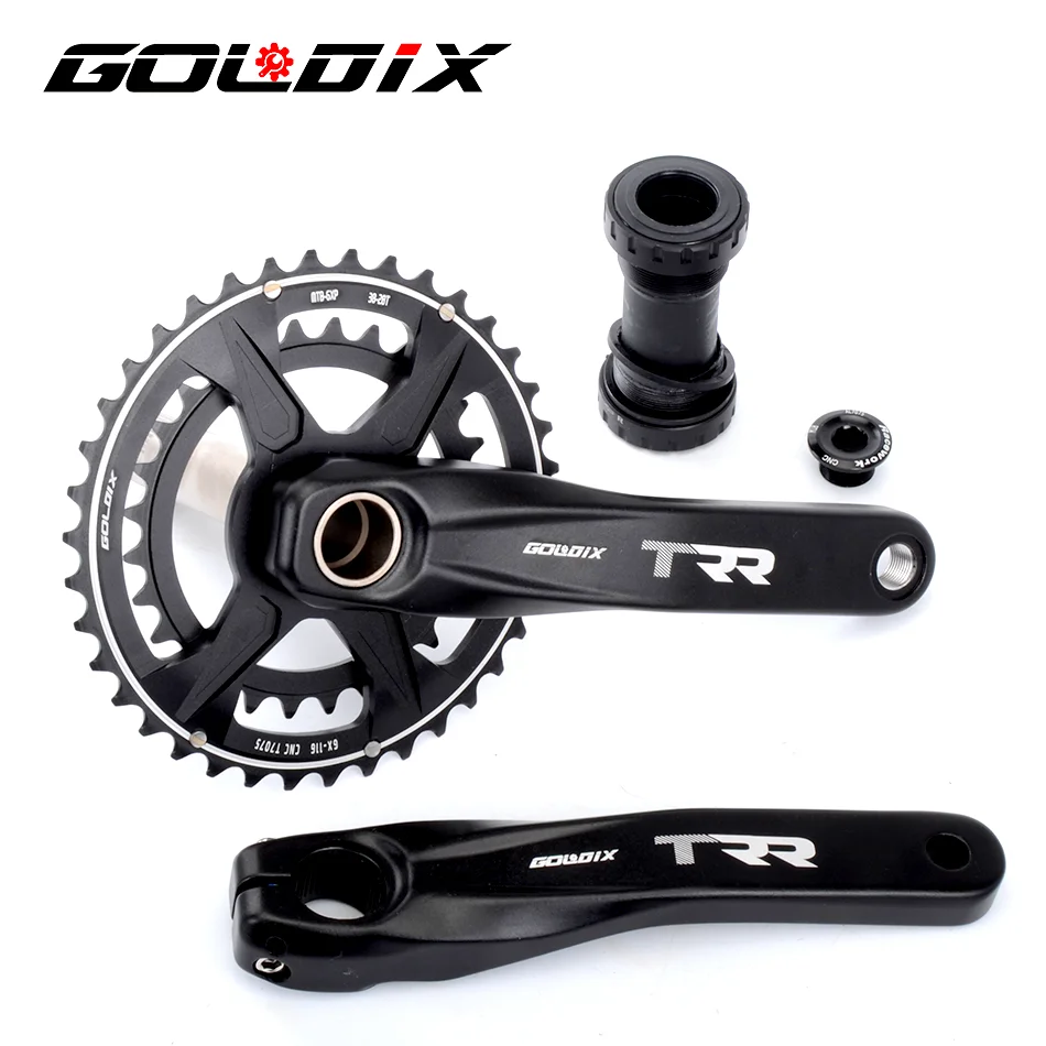 GOLDIX crankset 170mm with chainring 30T 32T 34T 36T 38T 38-28Tbottom bracket for SRAM  XO1 X1 GX XO X9 Bicycle chain wheel